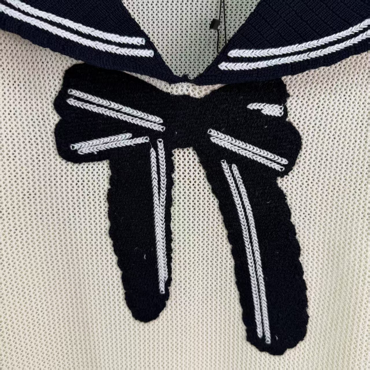 Mi*26 Spring/Summer New Sailor Collar KnitShirt