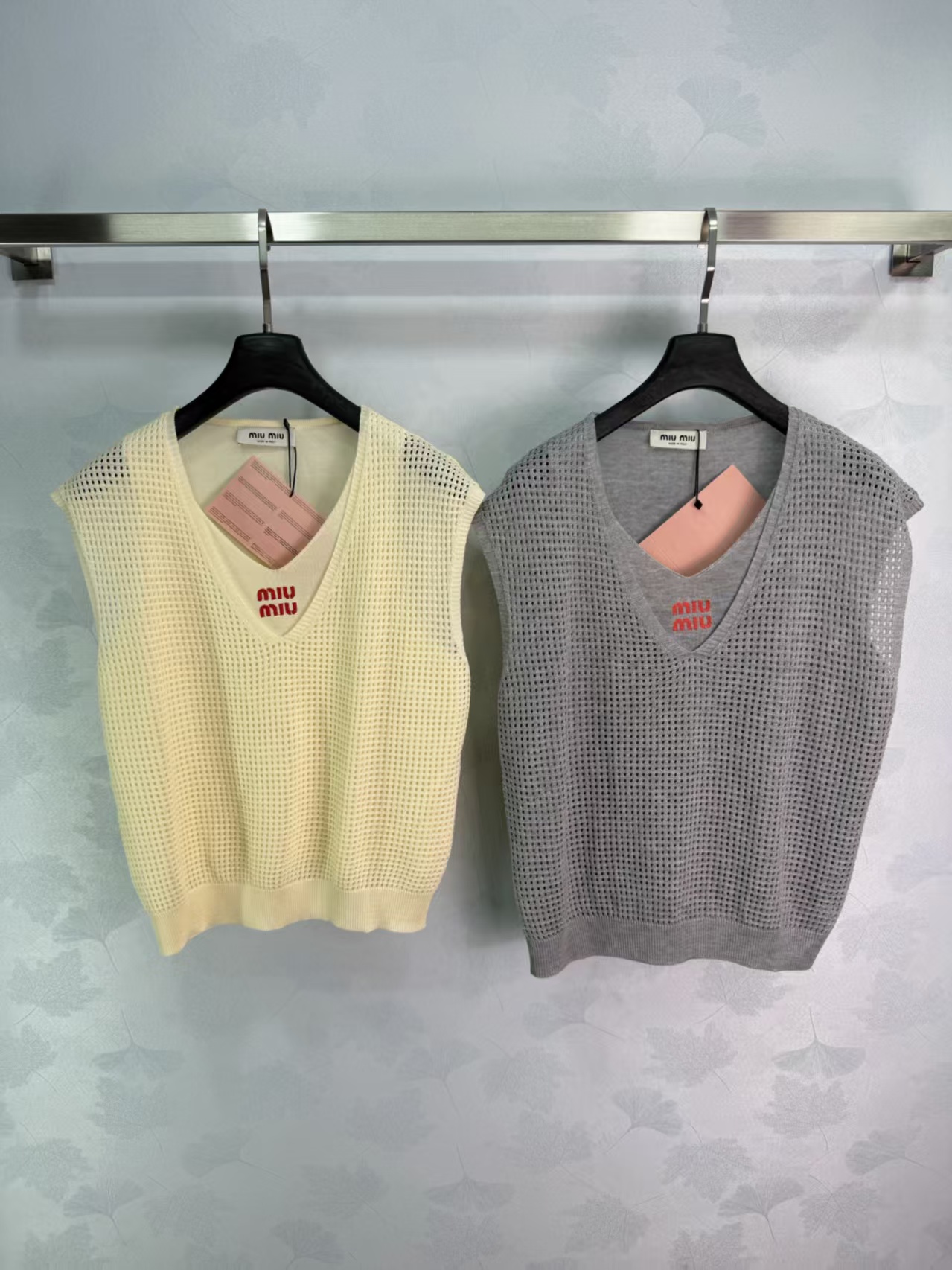 Mi*26 Spring/Summer New Hollow Knit Vest