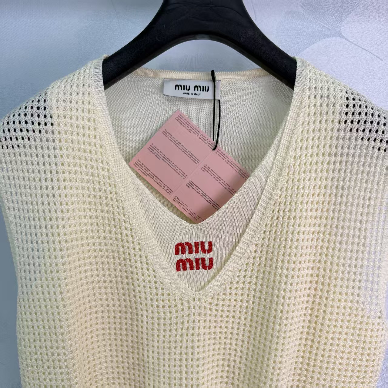 Mi*26 Spring/Summer New Hollow Knit Vest