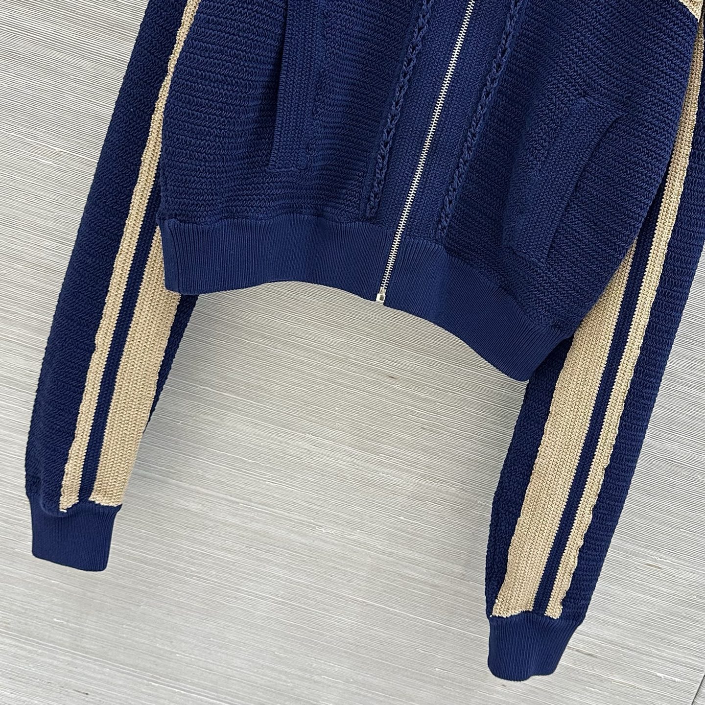 Mi 26 Spring/Summer new arrival, crochet design knitted sportsjacket