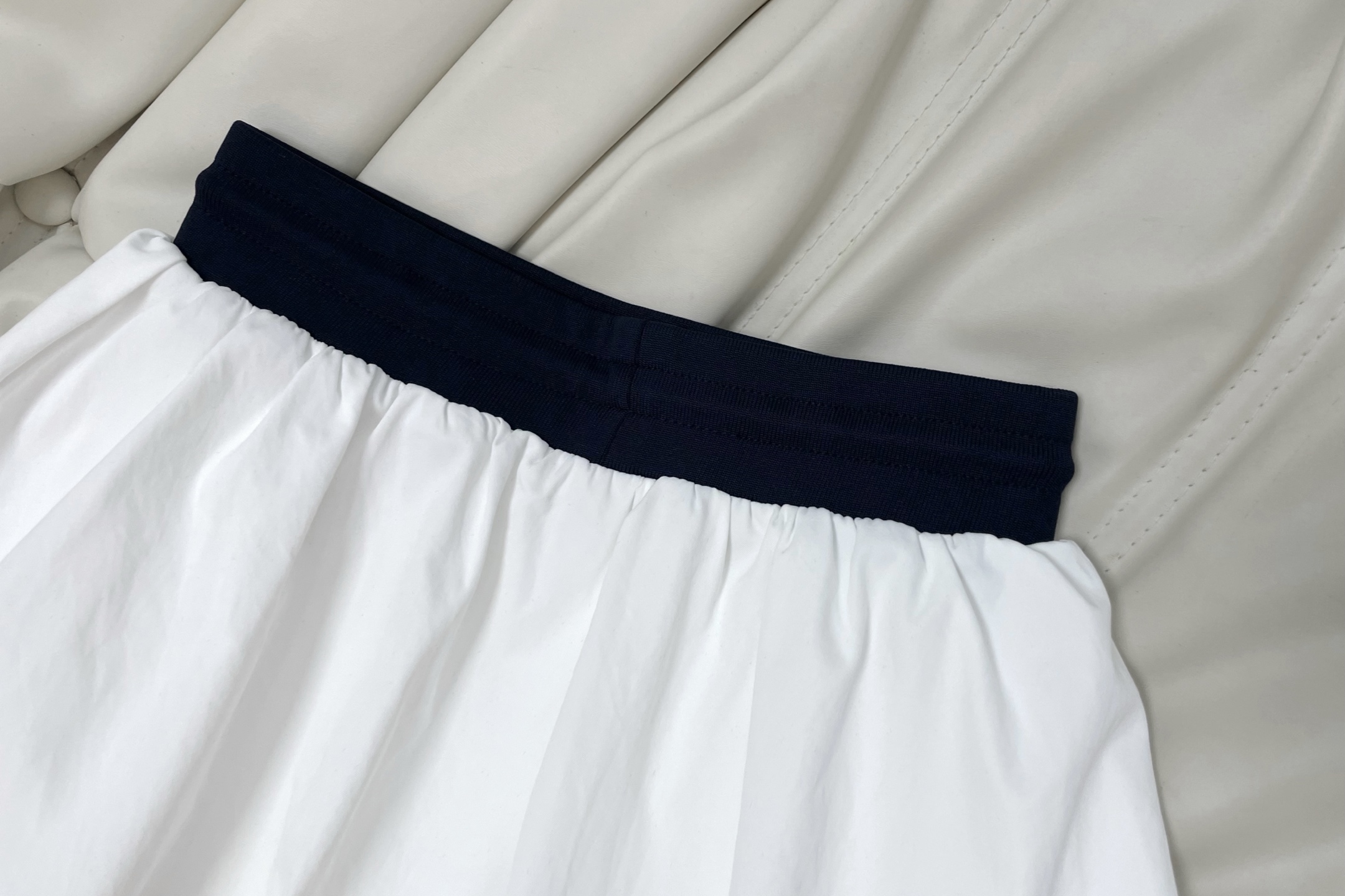 Mi Ruffled Drawstring Skirt