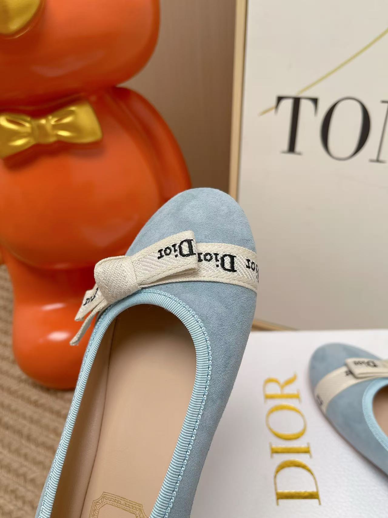 Di Soft Suede Casual Slip On Ballet Flats