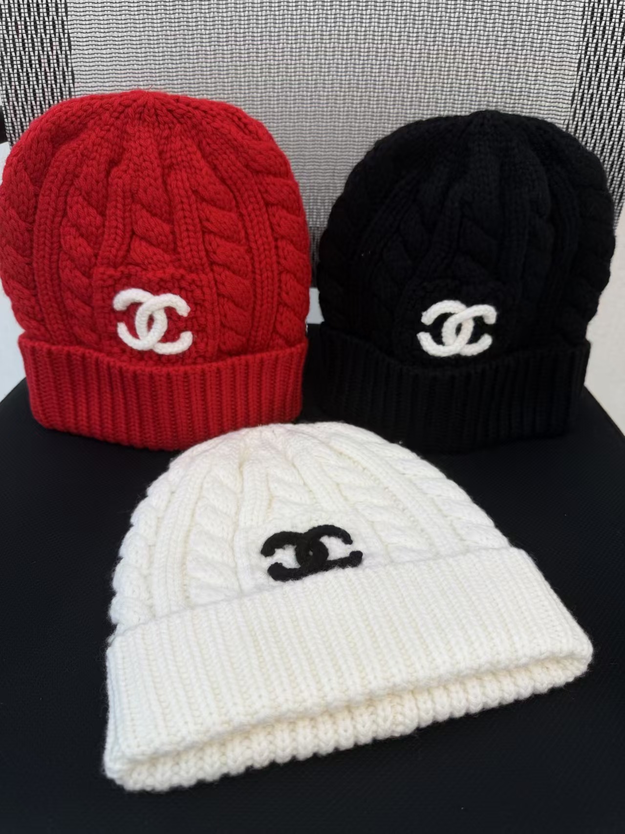 Cha classic logo beanie