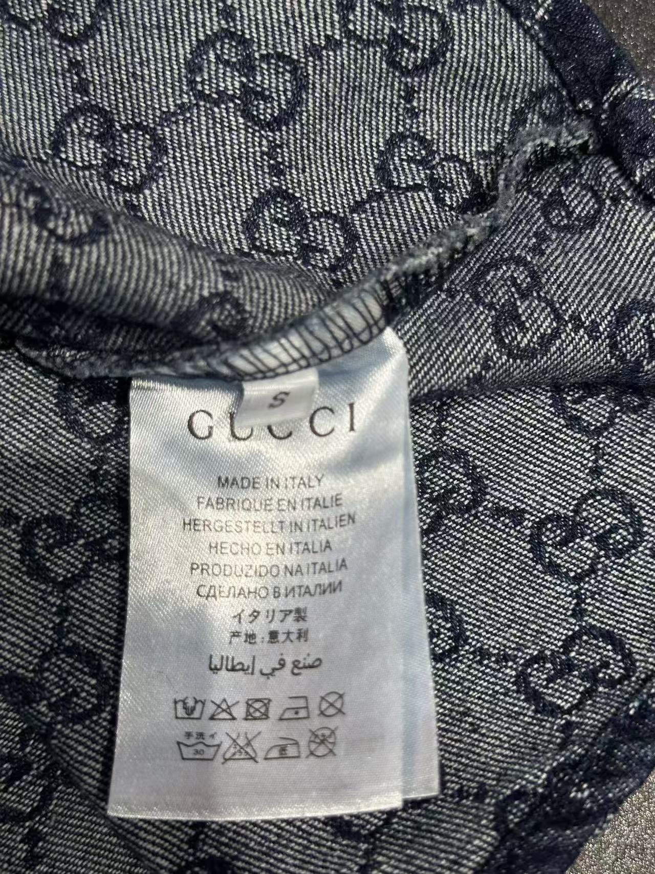 GG Sleeveless Denim Dress