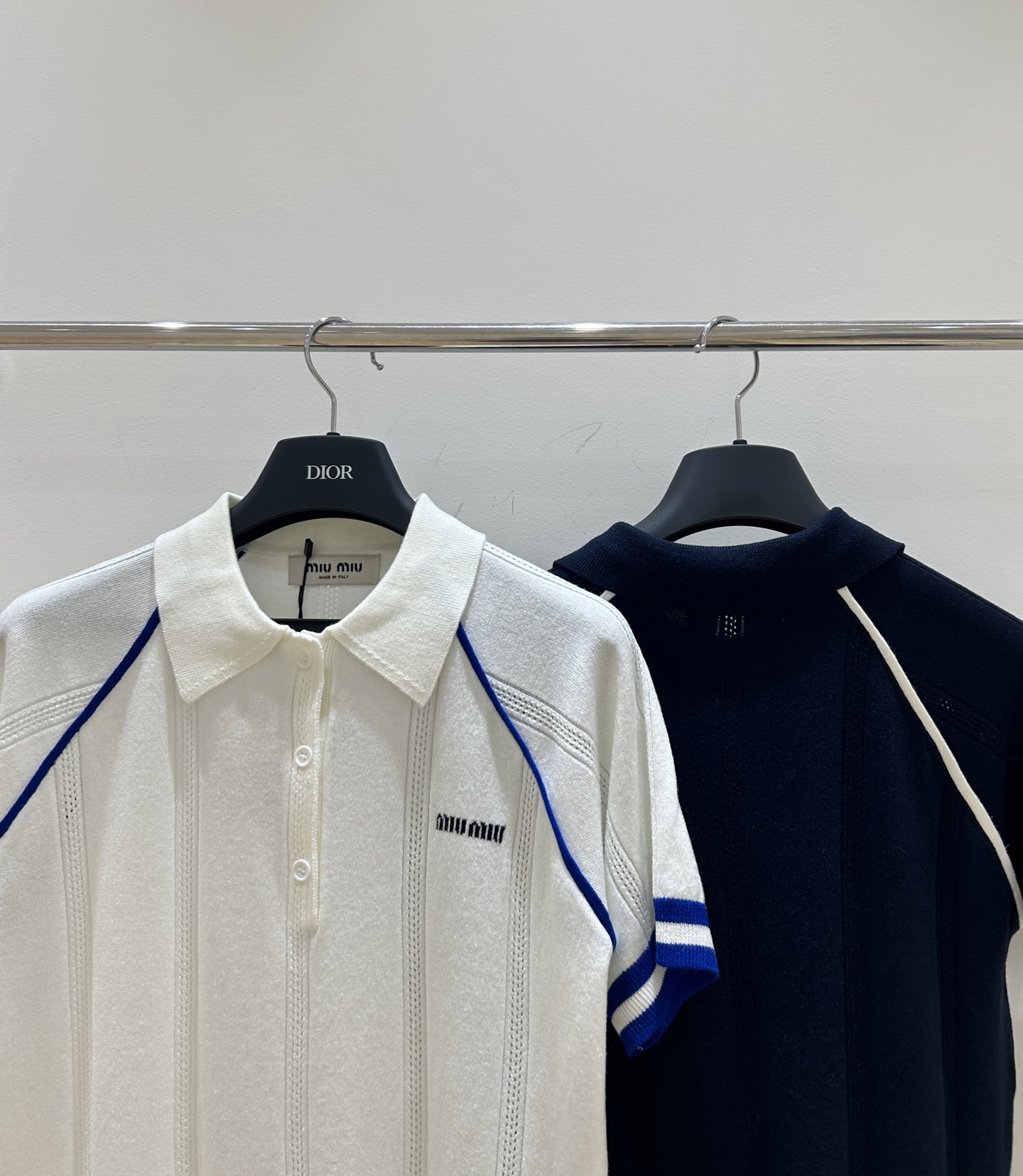Mi color-block short sleeve polo shirt