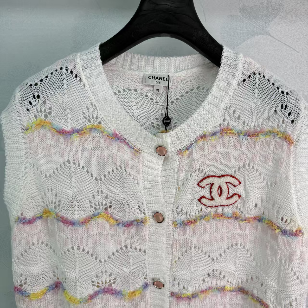 Cha* 2026 Spring/Summer New Stripe Knit Vest!
