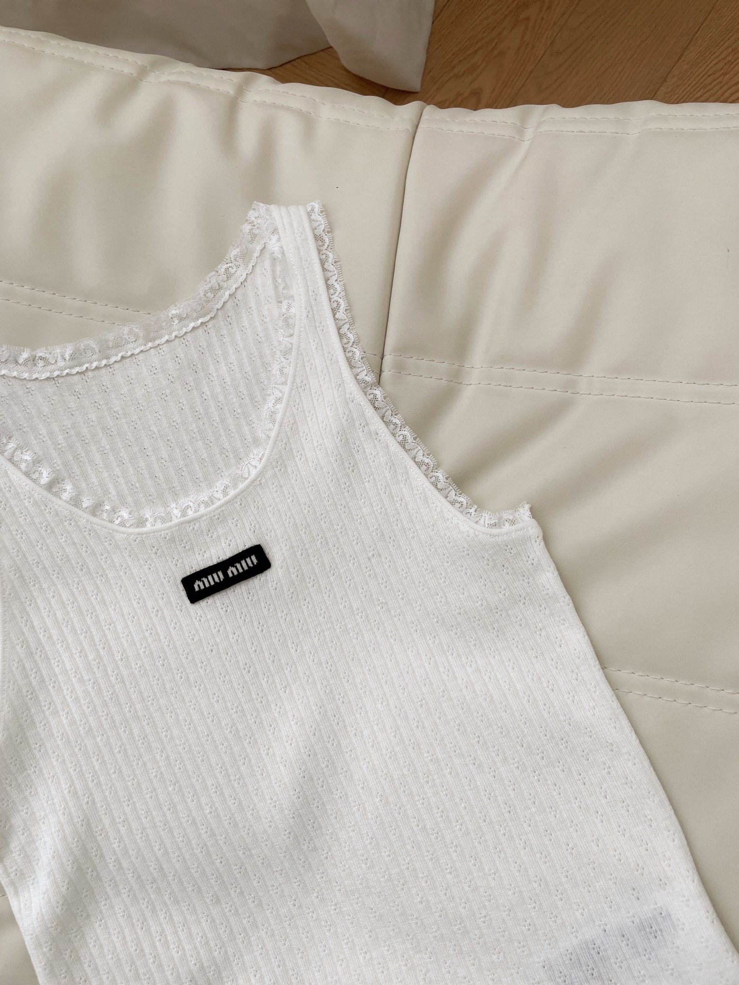 Mi Lace-trimmed Knit Camisole