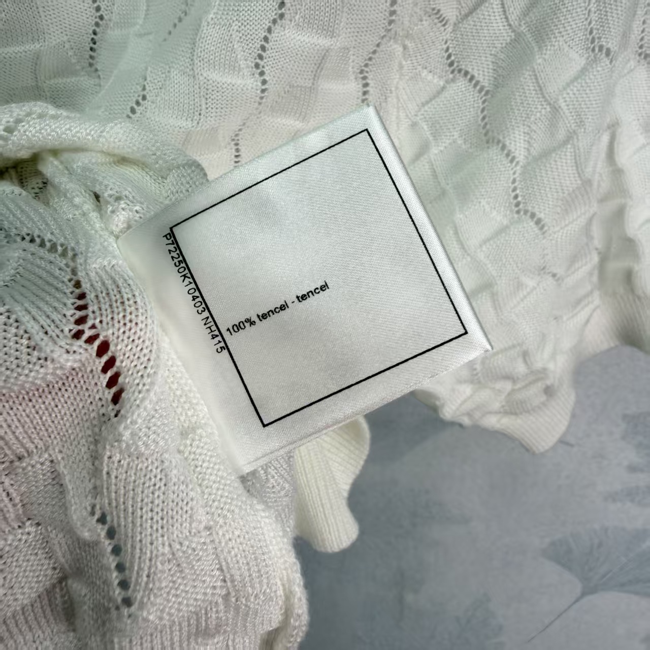 Cha*26 Spring/Summer New Hollow Knit Short Sleeve