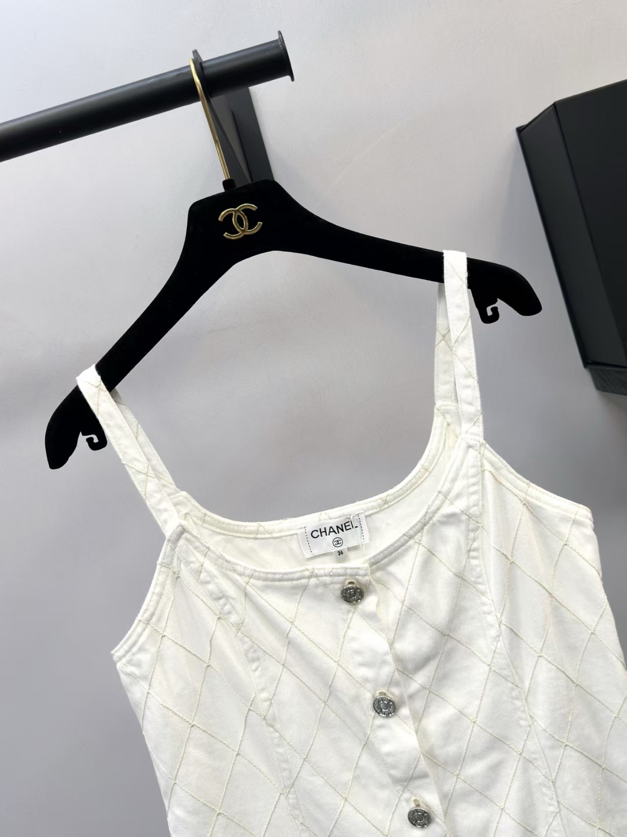 Cha Style Quilted Camisole Dress