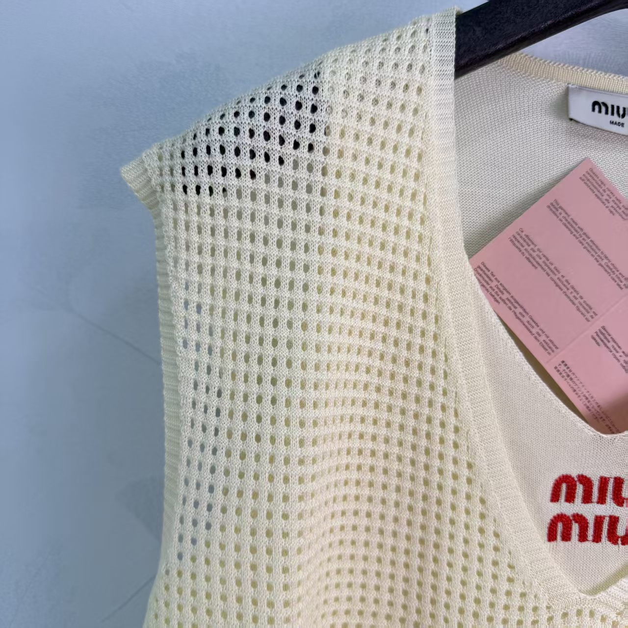 Mi*26 Spring/Summer New Hollow Knit Vest
