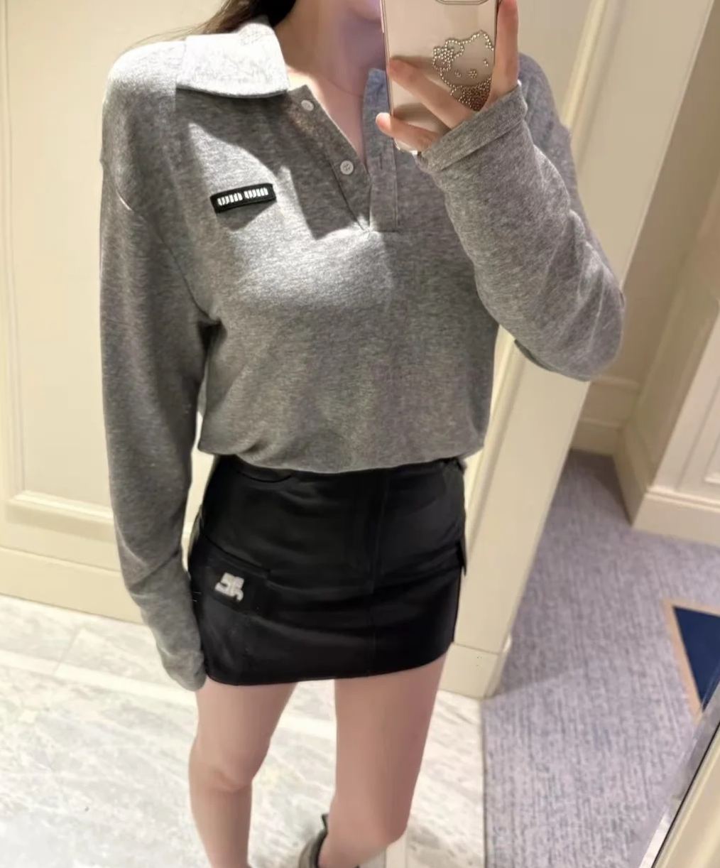 Mi*26 Early Autumn New Polo Long Sleeve