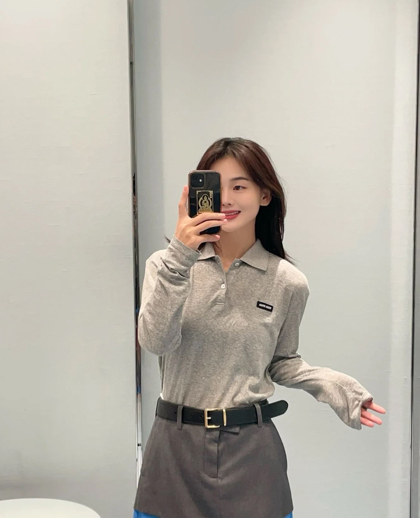 Mi*26 Early Autumn New Polo Long Sleeve