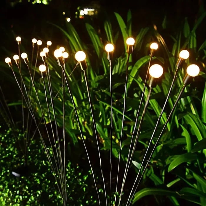 Christmas promotion🔥 IP65 Waterproof Solar Powered Firefly Garden Light(Buy 6 Free Shipping)