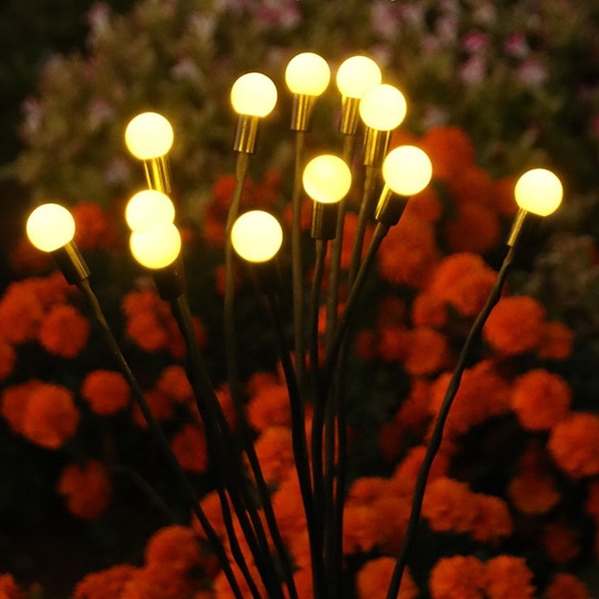 Christmas promotion🔥 IP65 Waterproof Solar Powered Firefly Garden Light(Buy 6 Free Shipping)