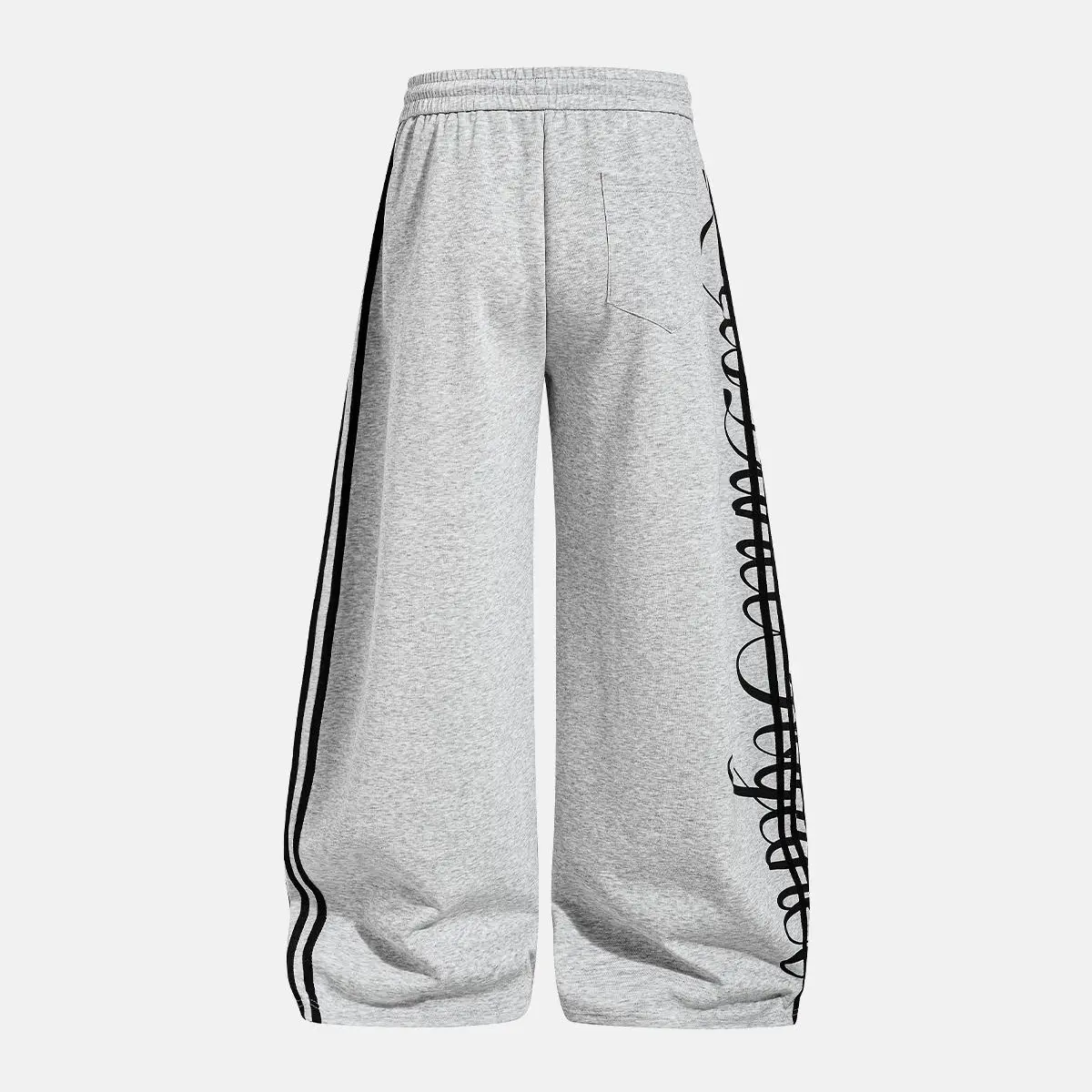Inflation Viral Streetwear Y2K Baggy Track Pants for Men | Graffiti Print Wide Leg