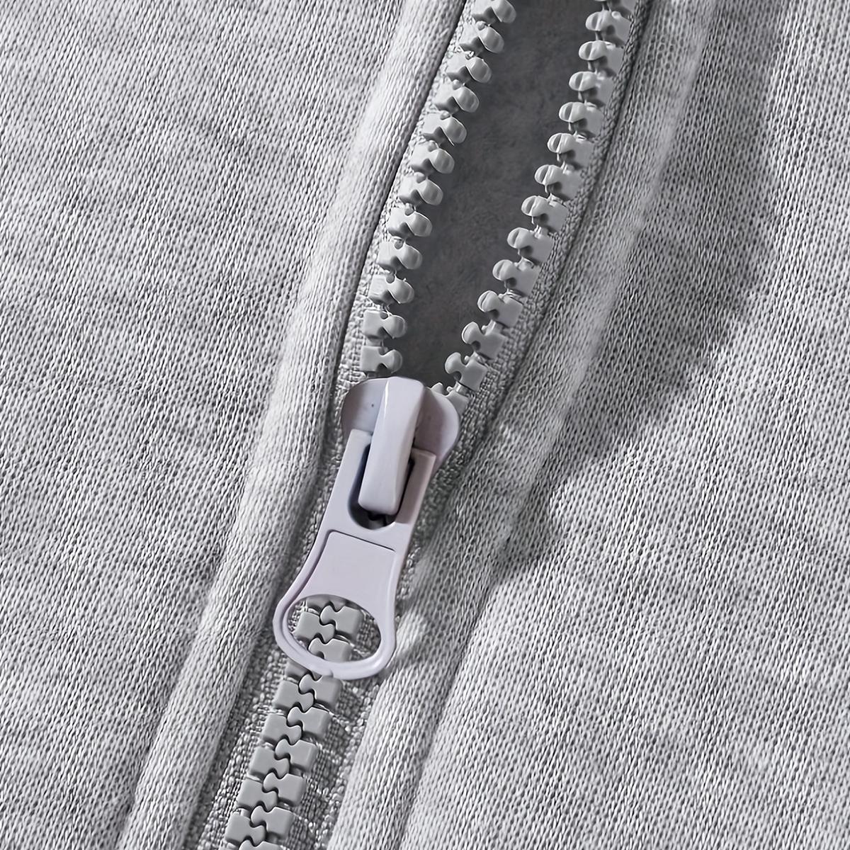 Men's Fitted Half-Zip Hoodie - Long Sleeve Streetwear Men's Clothing, Everyday Tops, Sports & Casual Outdoors Sweatshirt