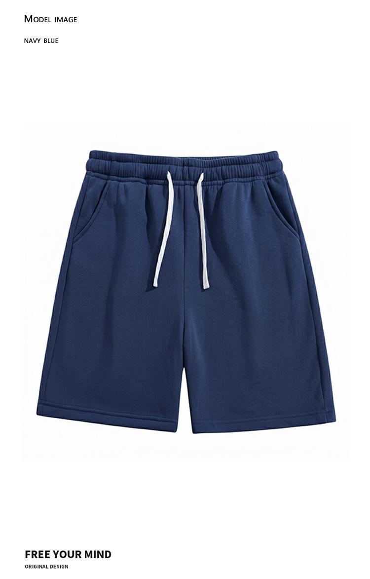 Pack of 4 men&rsquo;s summer casual shorts featuring a drawstring elastic waistband, skin-friendly and breathable fabric, and a loose fit for everyday wear, leisure activities, sports, and fitness.summervibes
