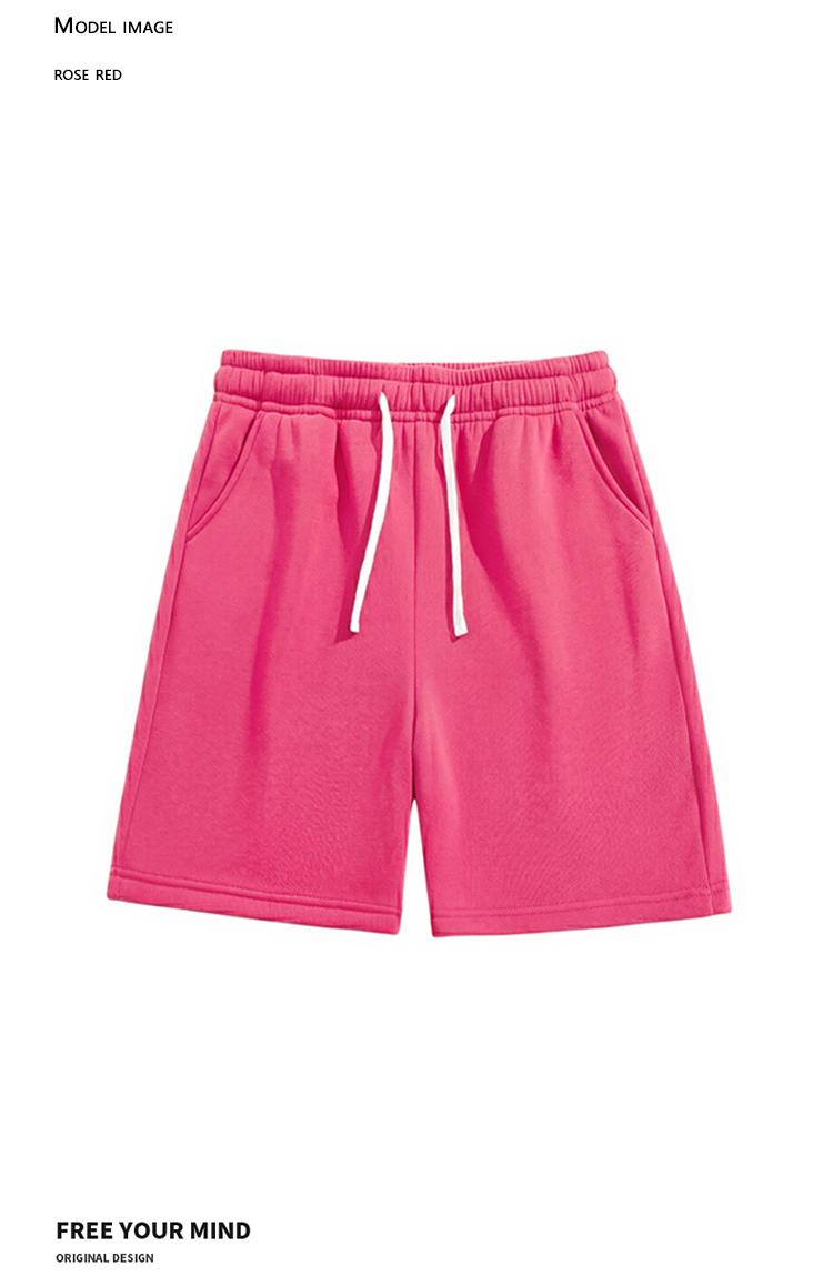 Pack of 4 men&rsquo;s summer casual shorts featuring a drawstring elastic waistband, skin-friendly and breathable fabric, and a loose fit for everyday wear, leisure activities, sports, and fitness.summervibes