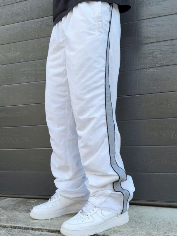  SUPER RARE Vintage Track Pants White| Y2K 2000s