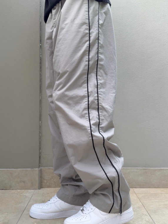  SUPER RARE Vintage Track Pants Grey| Y2K 2000s