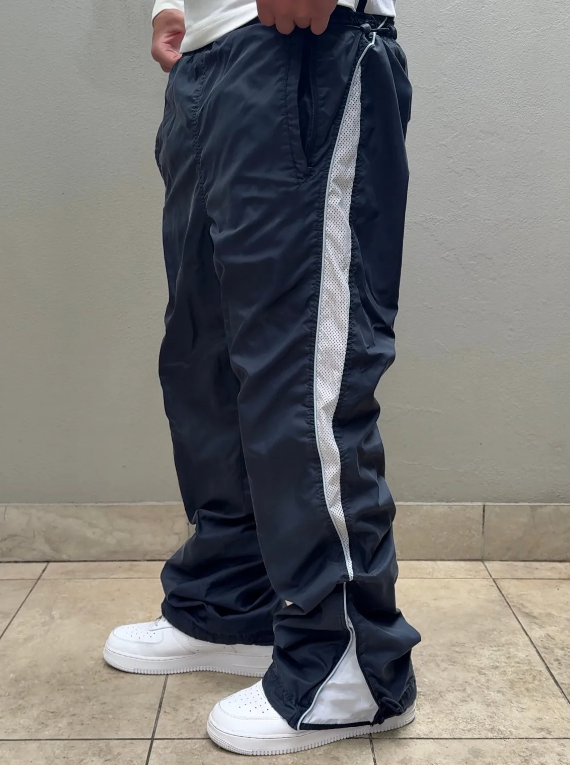  SUPER RARE Vintage Track Pants Navy| Y2K 2000s