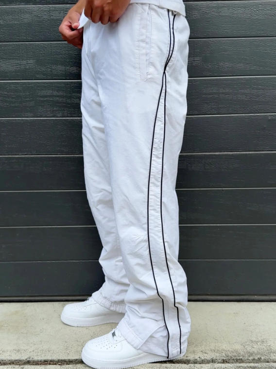  SUPER RARE Vintage Track Pants White| Y2K 2000s