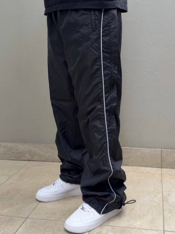  SUPER RARE Vintage Track Pants Black| Y2K 2000s