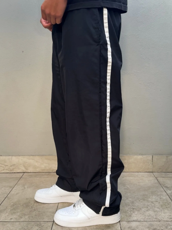  RARE Vintage Track Pants Black| Y2K 2000s