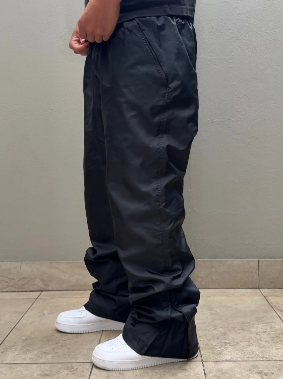  SUPER RARE Vintage Track Pants Black| Y2K 2000s