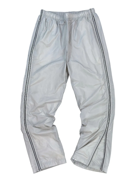  SUPER RARE Vintage Track Pants Grey| Y2K 2000s