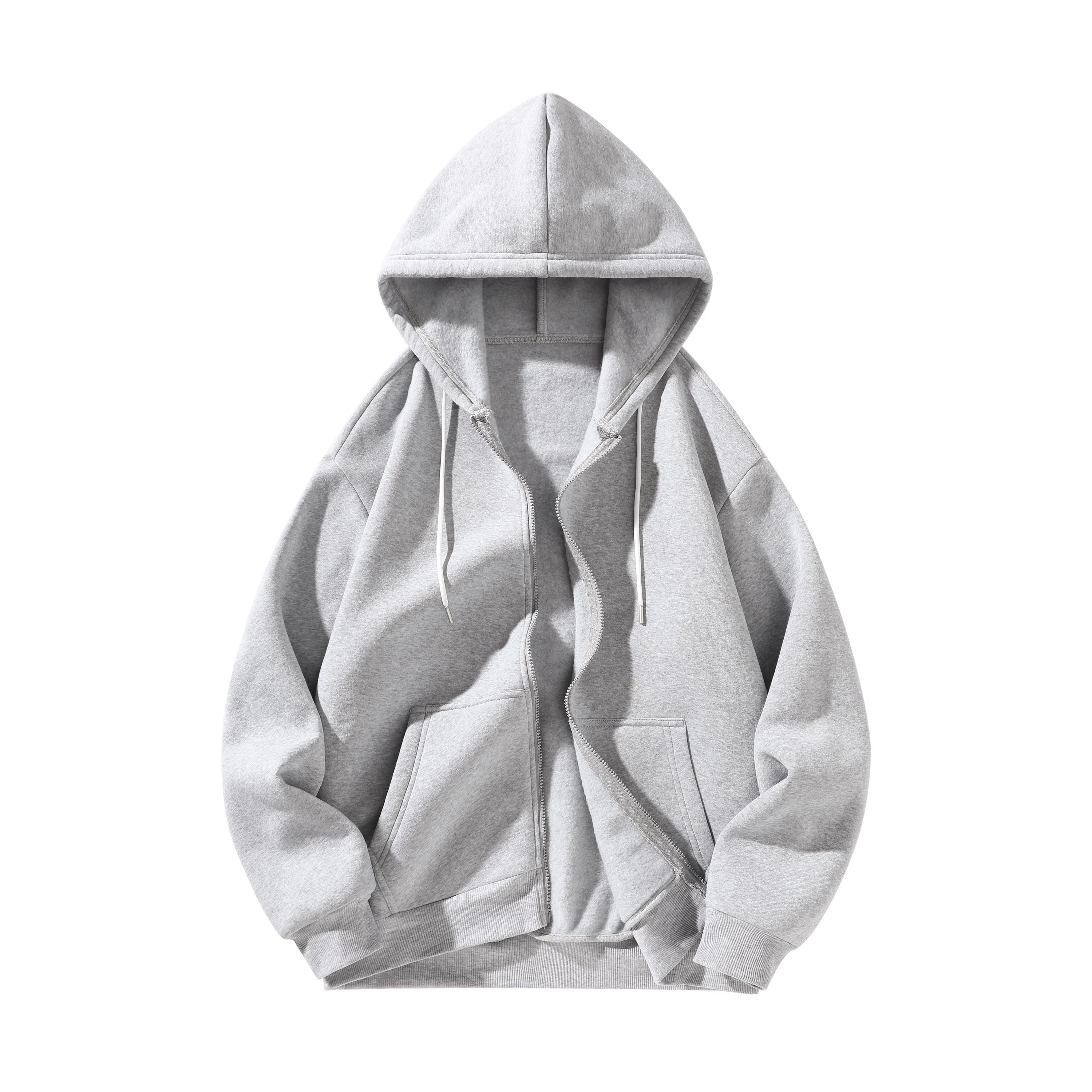 Men's 4-Pack Minimalist Vintage Zip-Up Hoodies - Oversized Loose Skater Menswear, Casual Sporty Stylish All-Seasons Athletic Sweatshirts Outerwear Basics