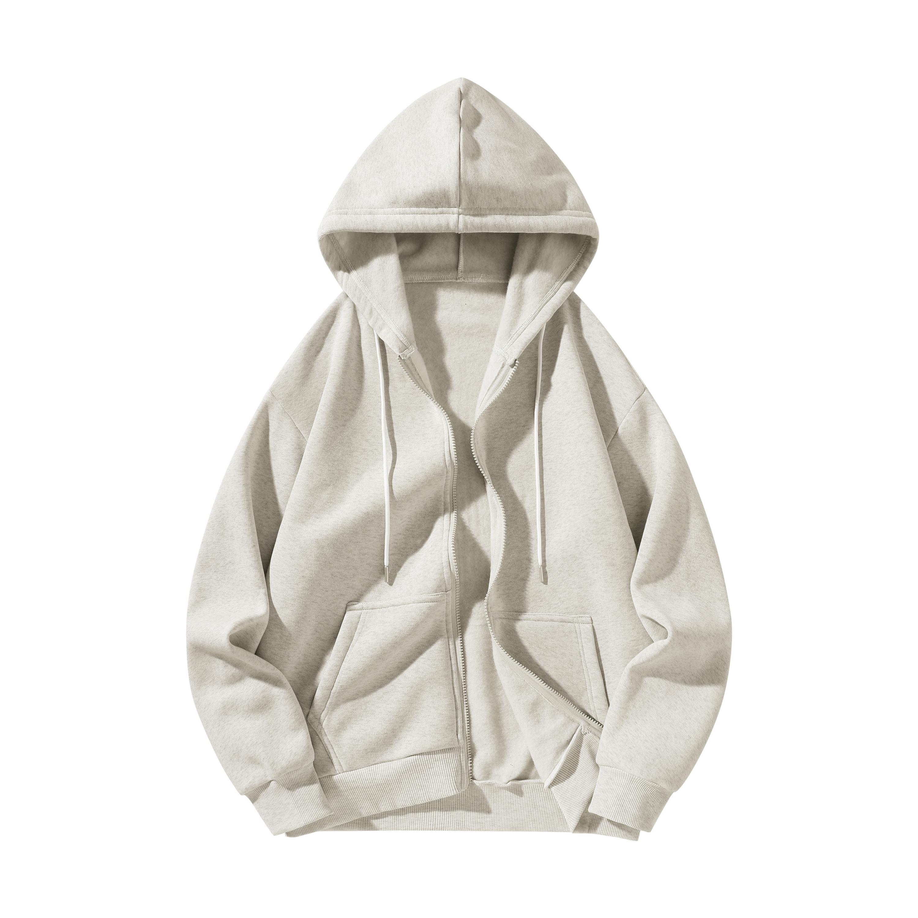 Men's 4-Pack Minimalist Vintage Zip-Up Hoodies - Oversized Loose Skater Menswear, Casual Sporty Stylish All-Seasons Athletic Sweatshirts Outerwear Basics