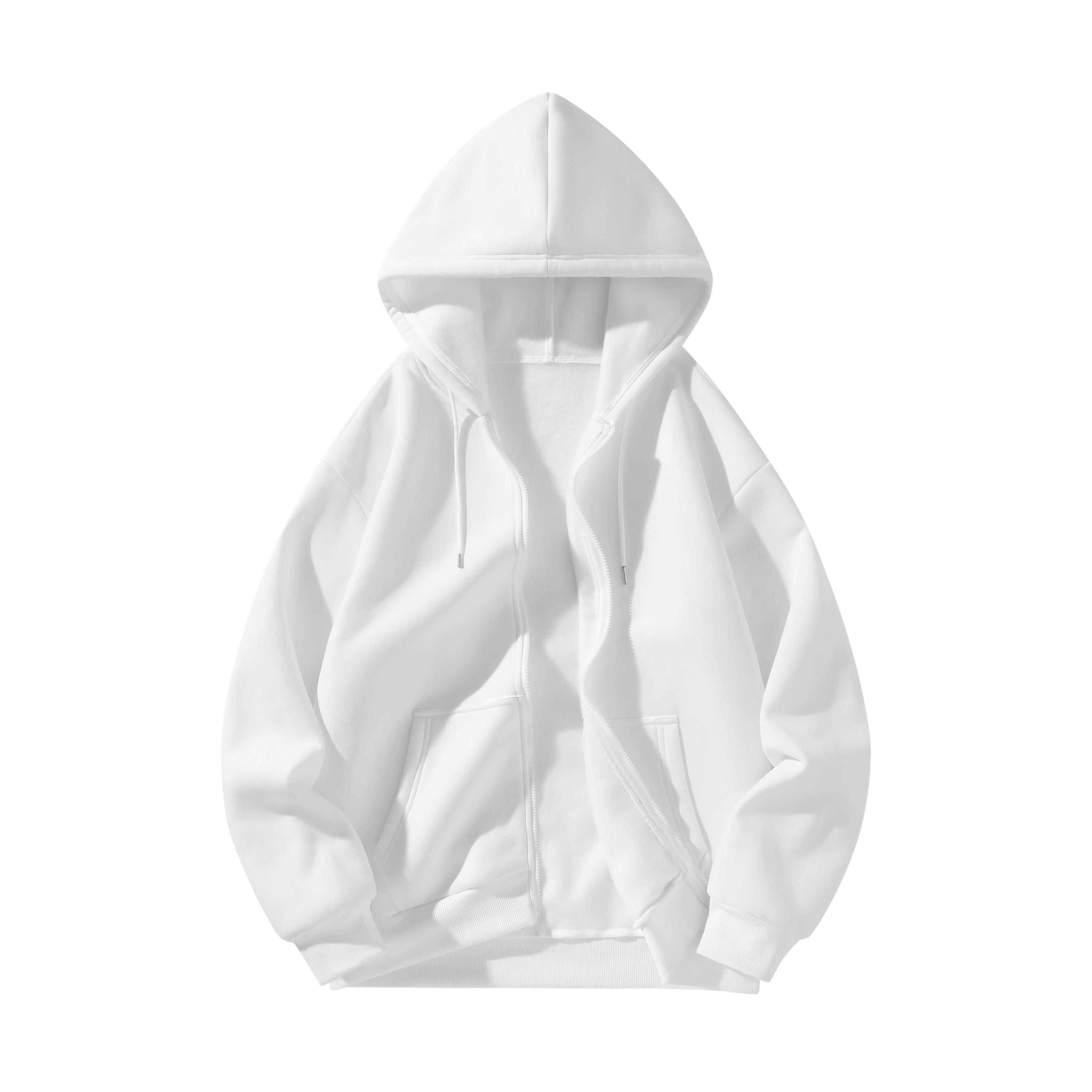Men's 4-Pack Minimalist Vintage Zip-Up Hoodies - Oversized Loose Skater Menswear, Casual Sporty Stylish All-Seasons Athletic Sweatshirts Outerwear Basics