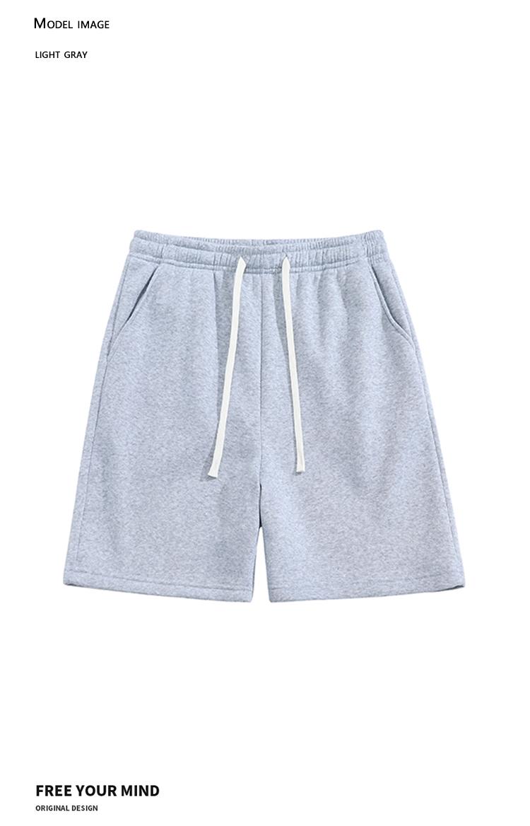 Pack of 4 men&rsquo;s summer casual shorts featuring a drawstring elastic waistband, skin-friendly and breathable fabric, and a loose fit for everyday wear, leisure activities, sports, and fitness.summervibes