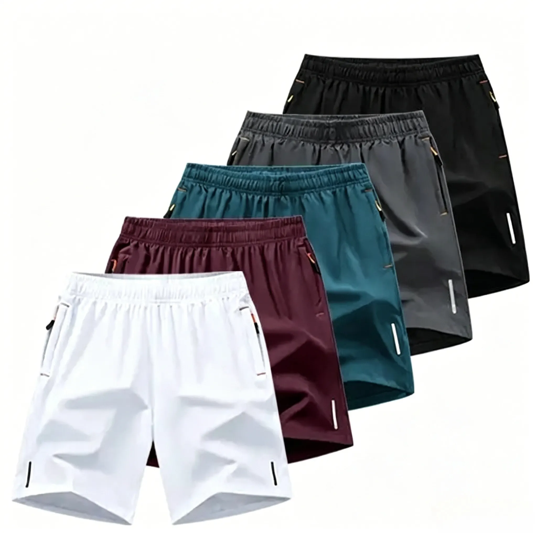Men's 5-Pack Quick-Dry Athletic Shorts