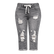 Fashion Distressed Ripped Capri Jeans
