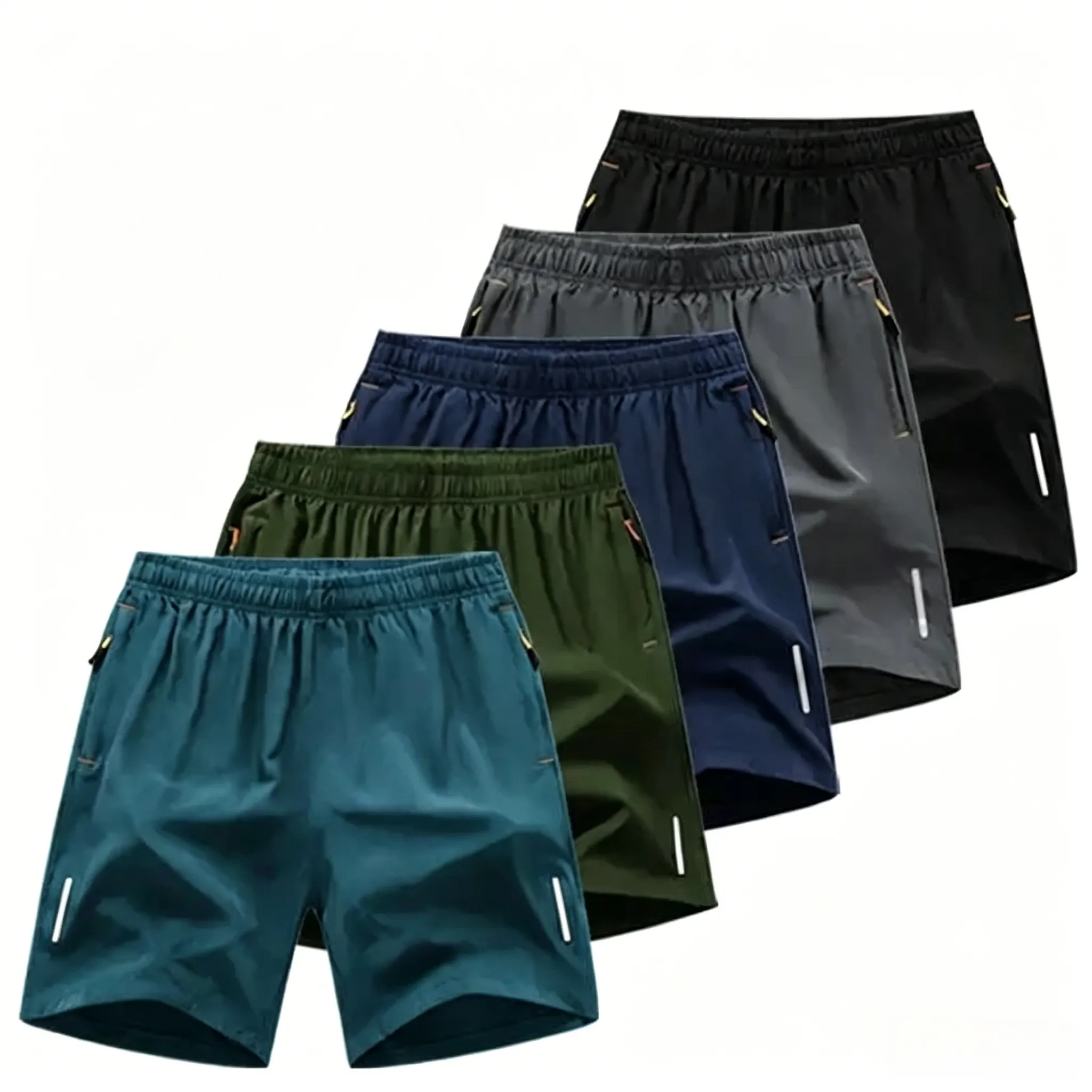 Men's 5-Pack Quick-Dry Athletic Shorts