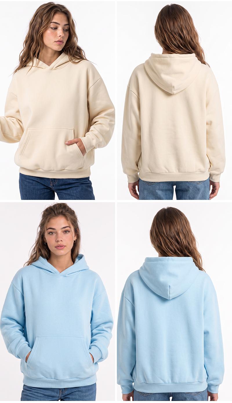 Men's Hoodie  Long Sleeve Pullover Regular Fit Soft Breathable Durable Everyday Machine Washable Casual Outdoor Urban Street Wear Black Beige