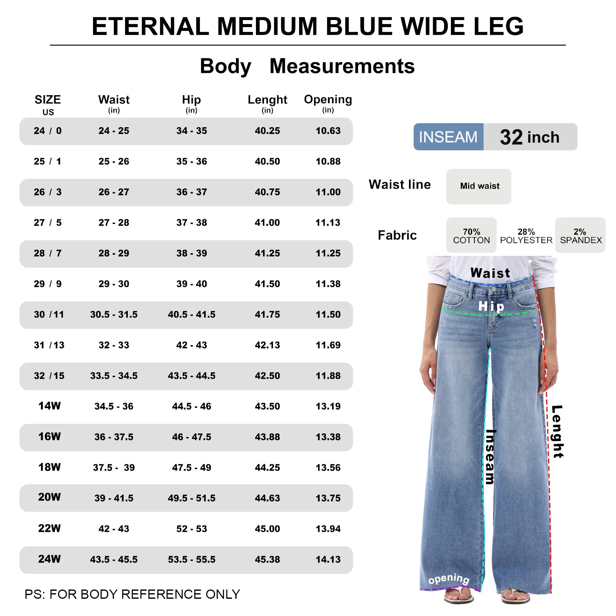  Wide Leg Raw Hem Jeans