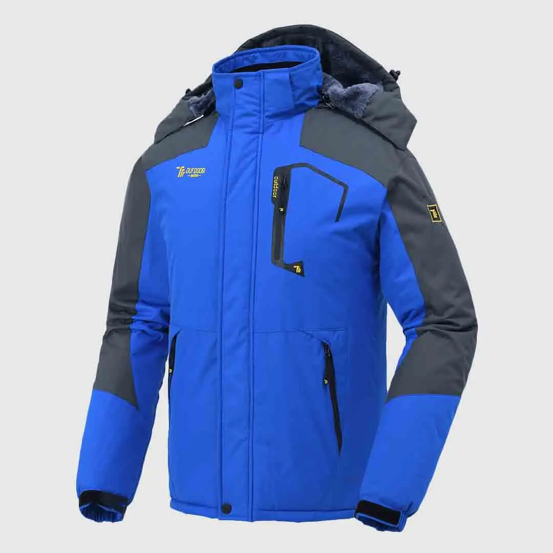 Men's Waterproof Insulated Ski Snow Jacket Big & Tall Sizes
