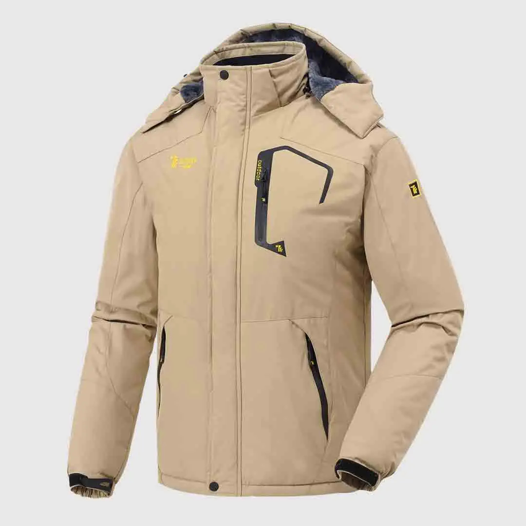 Men's Waterproof Insulated Ski Snow Jacket Big & Tall Sizes