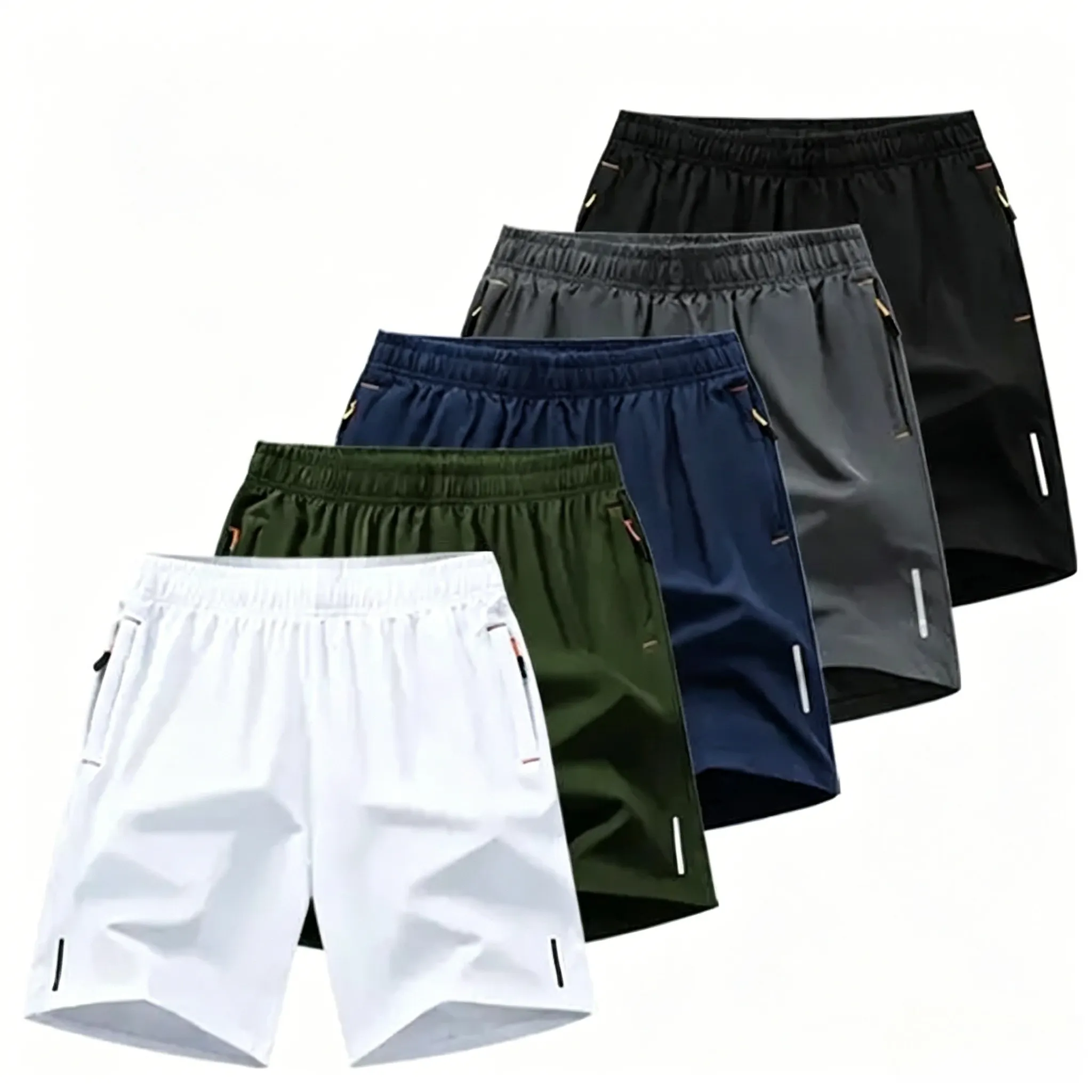 Men's 5-Pack Quick-Dry Athletic Shorts