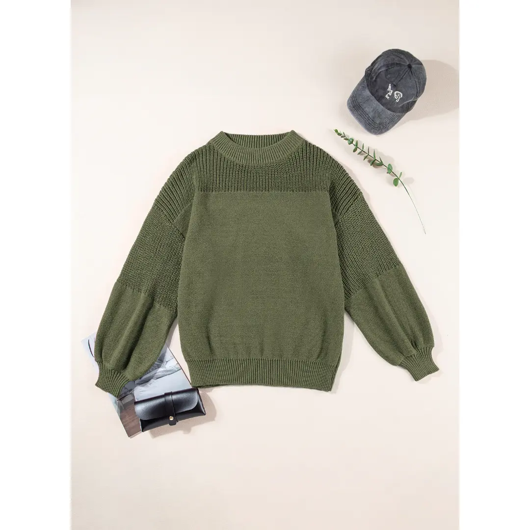 Dokotoo Women's Casual Long Sleeve Knit Sweater