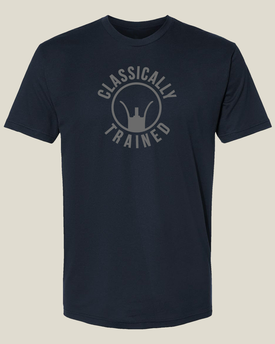 [Copy]Men's Curved Hem Crew Neck T-Shirt