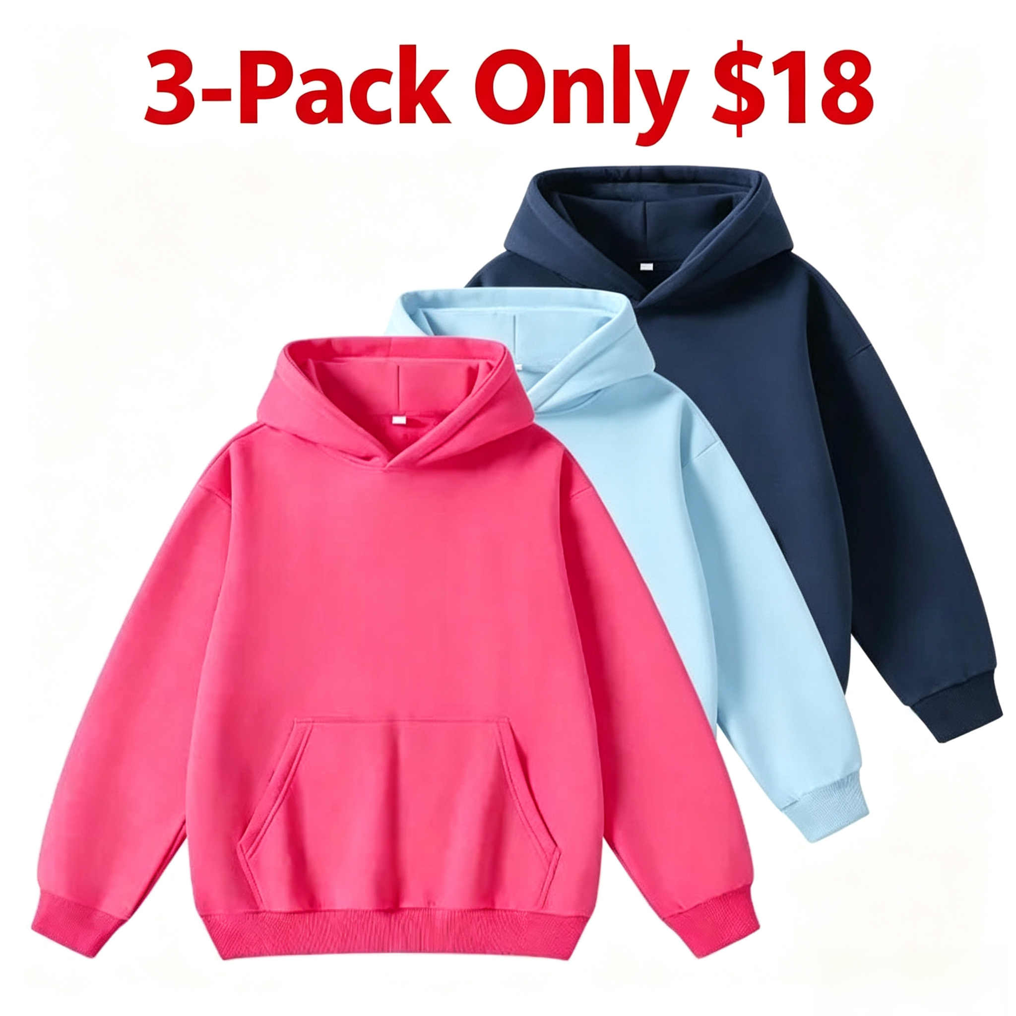 Cotton Hooded Sweatshirt