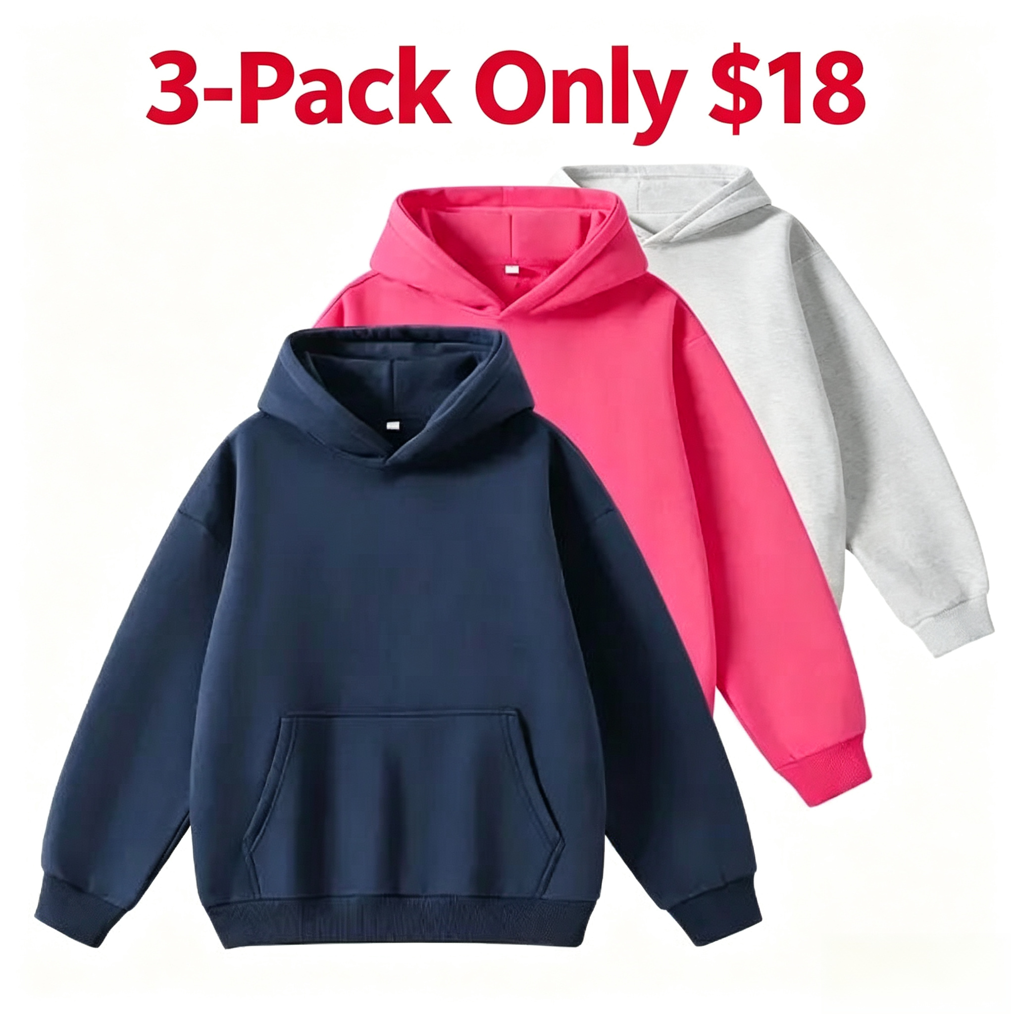 Cotton Hooded Sweatshirt