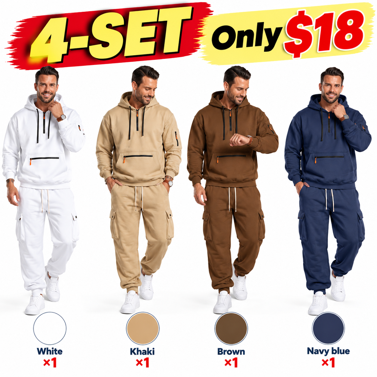 Men's Fleece-Lined Winter Vest – Warm Zip-Up Sleeveless Jacket