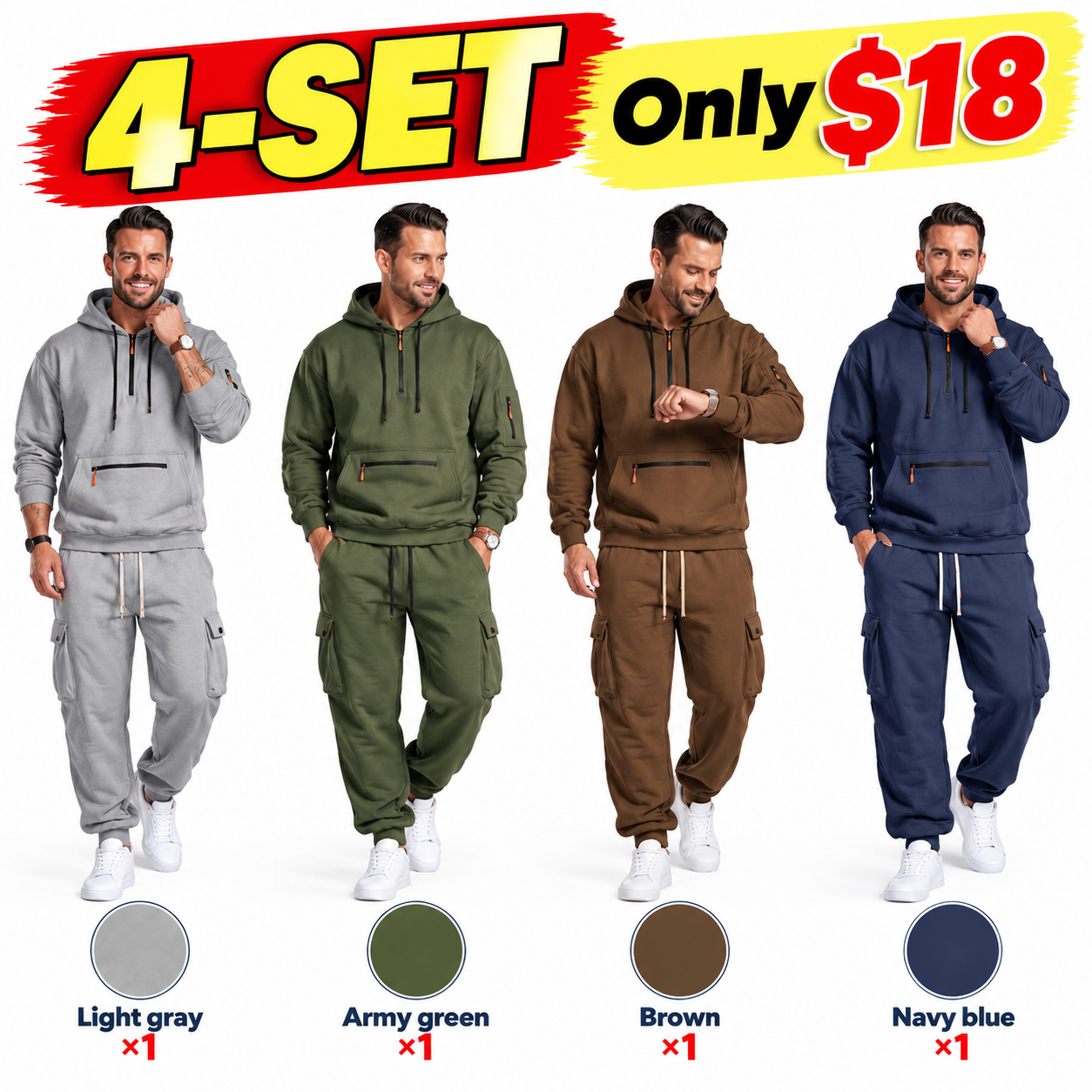 Men's Fleece-Lined Winter Vest – Warm Zip-Up Sleeveless Jacket