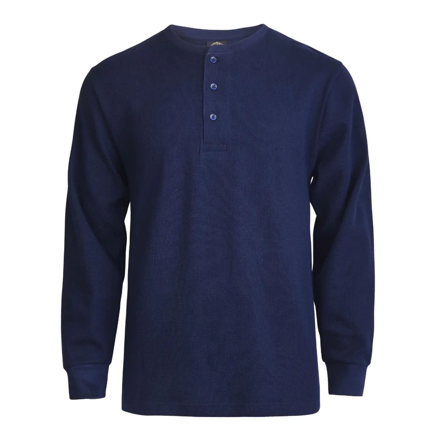 Men’s 3-Pack Long Sleeve Henley Shirts – 3 Classic Colors