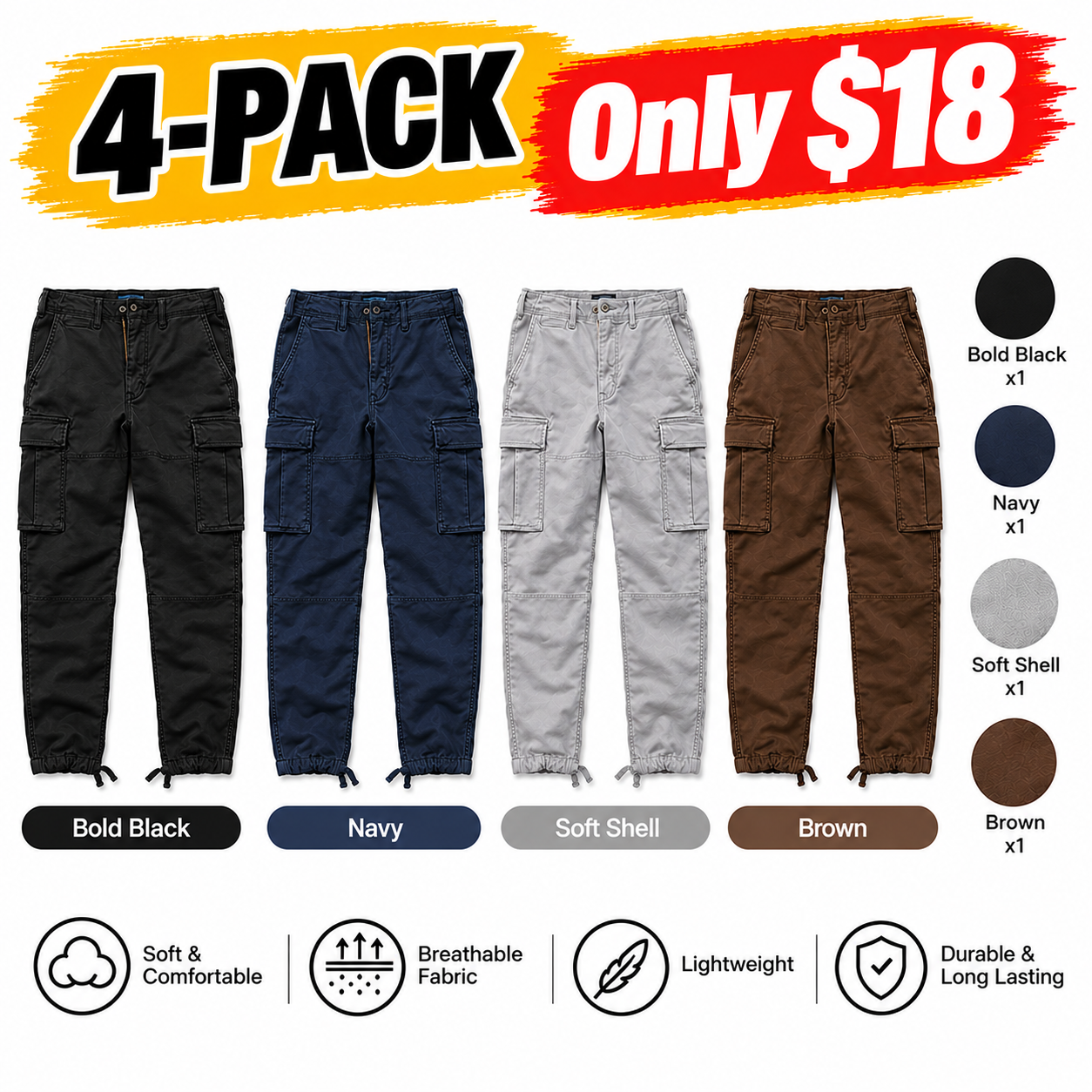 Men’s Lived-In Cargo Pants